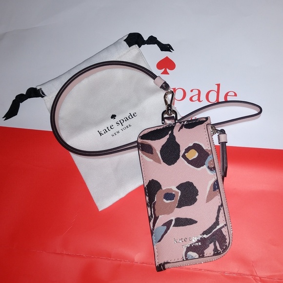 Cameron Paper Rose Card Case Lanyard - Picture 6 of 8